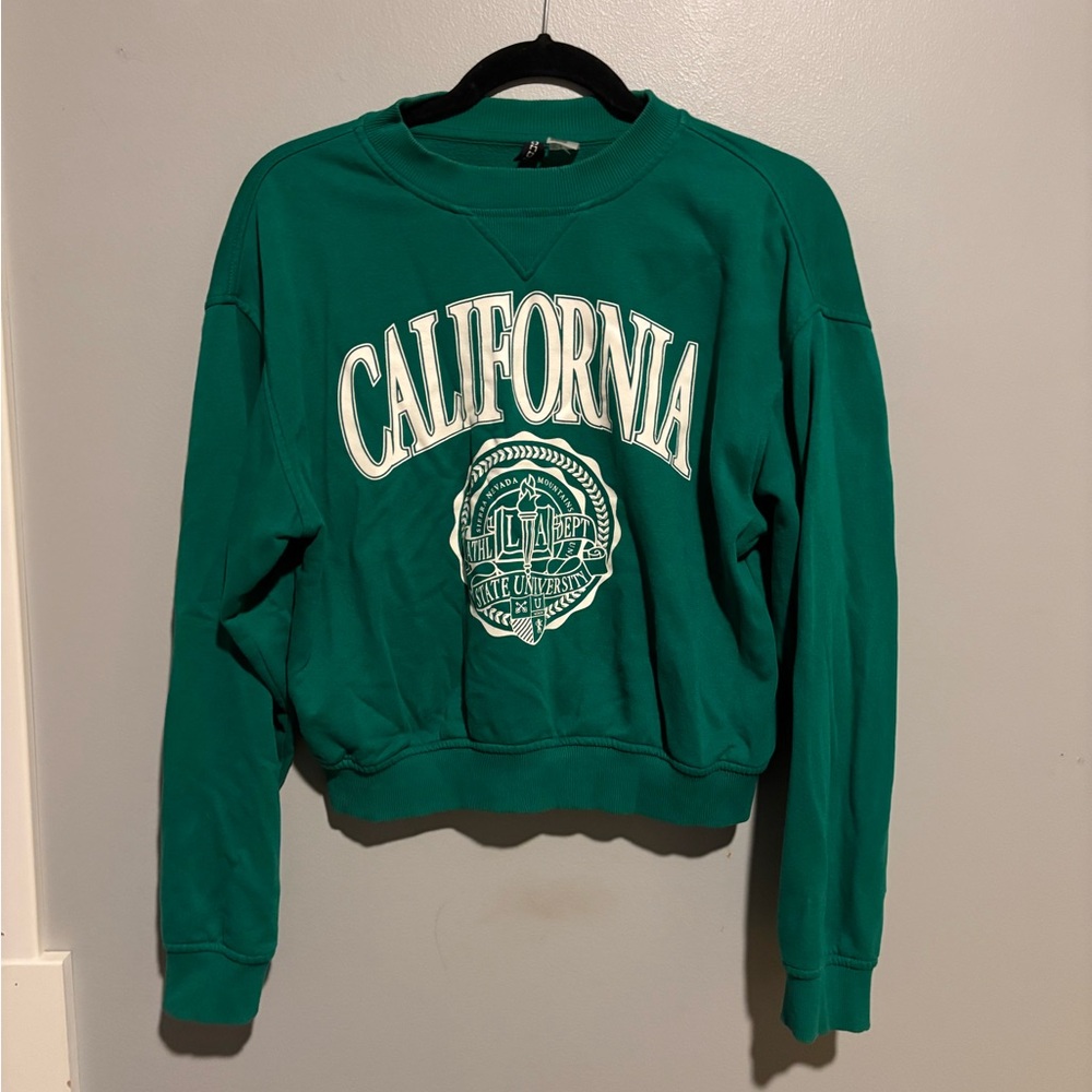 Green California Sweatshirt
